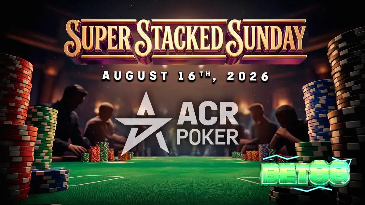 Isang digital na representasyon ng poker tournament sa Americas Cardroom